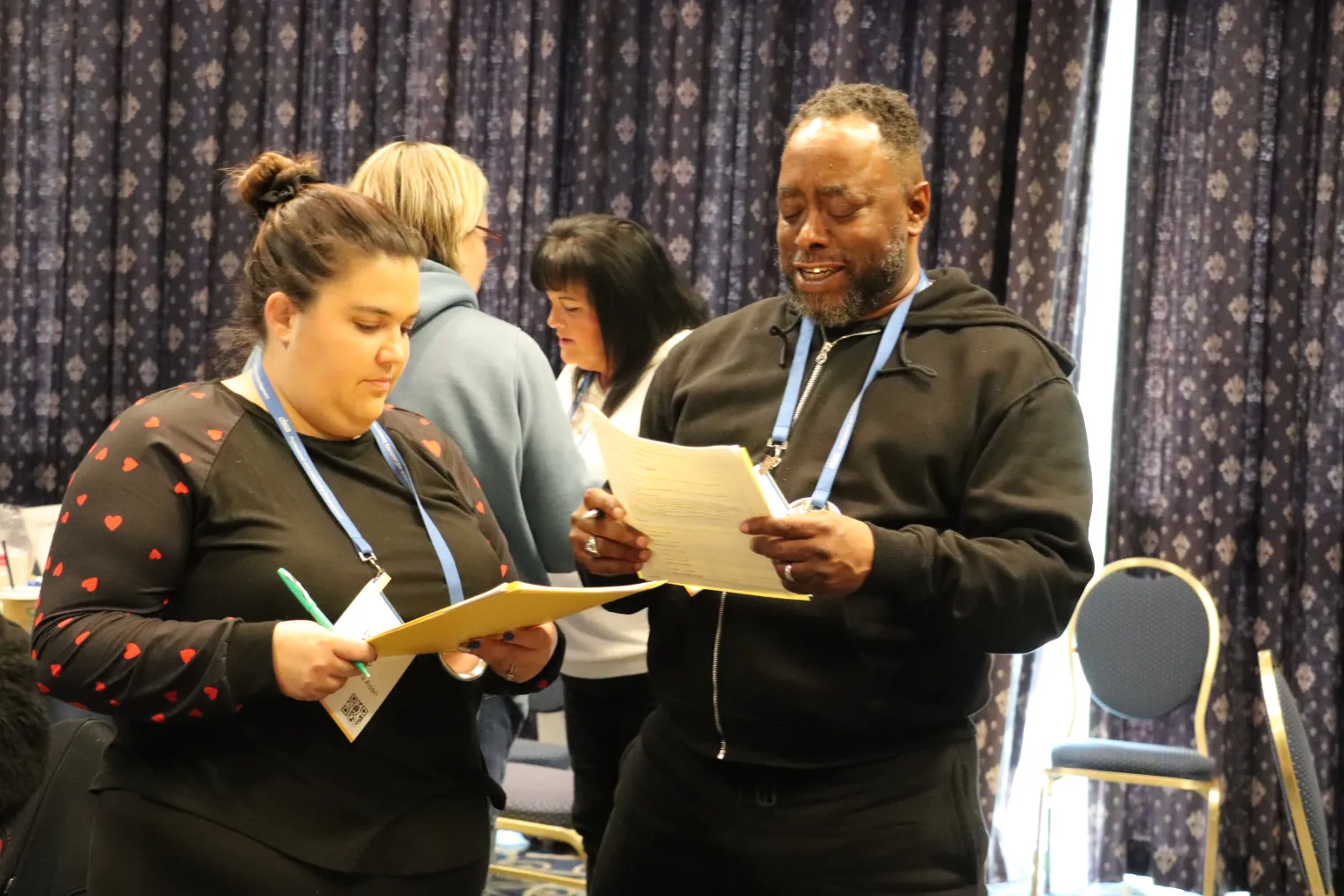 winter organizing retreat images