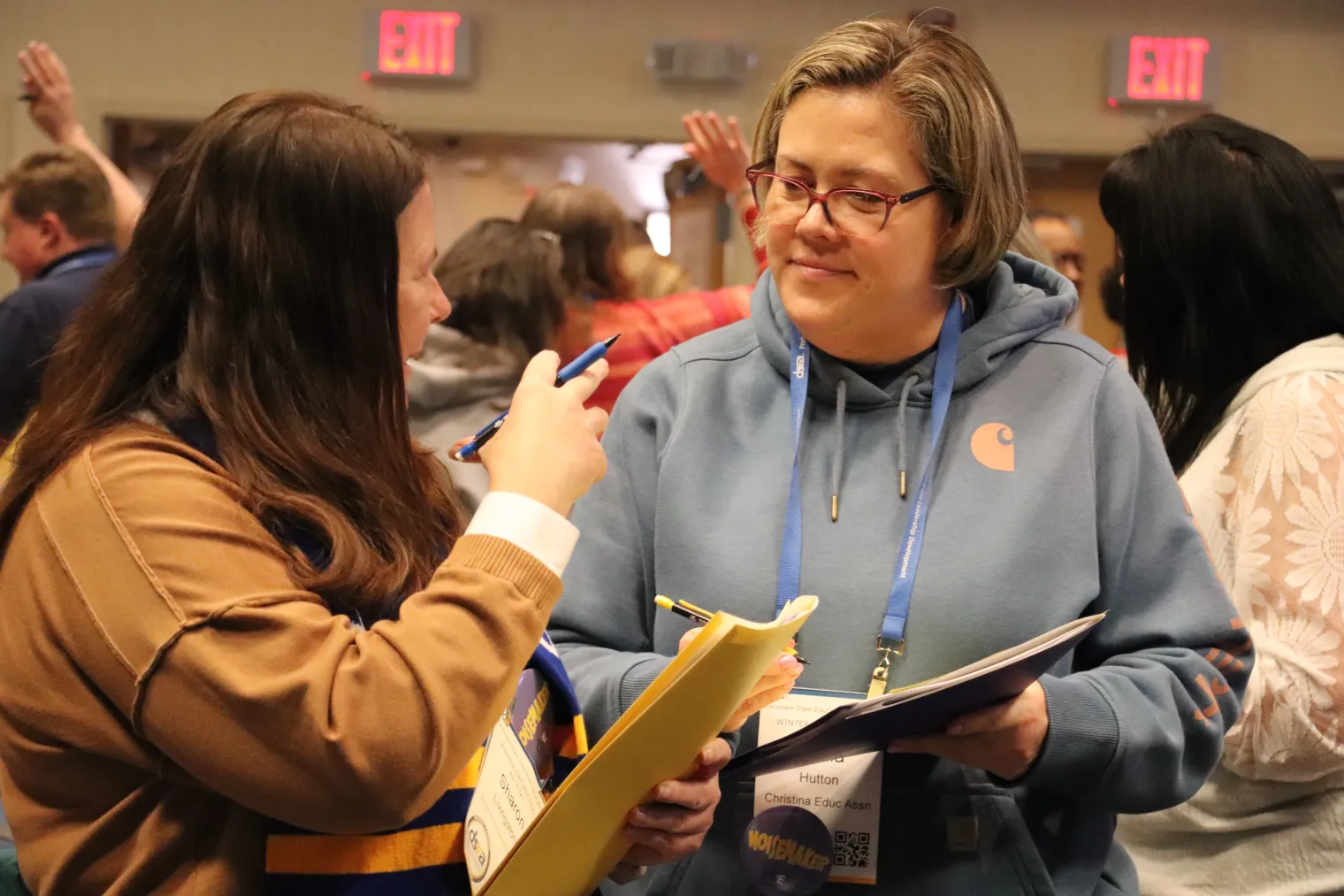 winter organizing retreat images