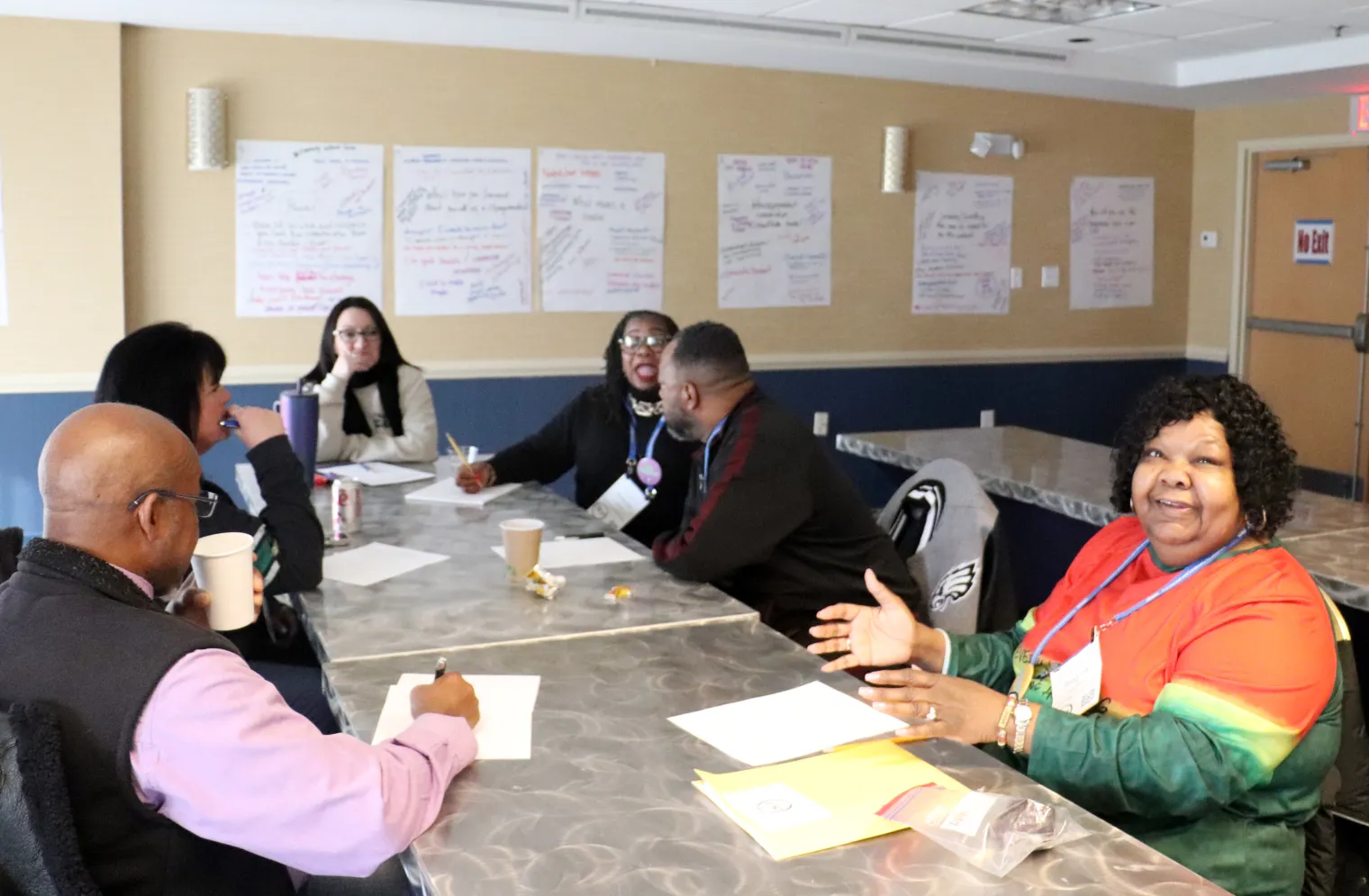 winter organizing retreat images