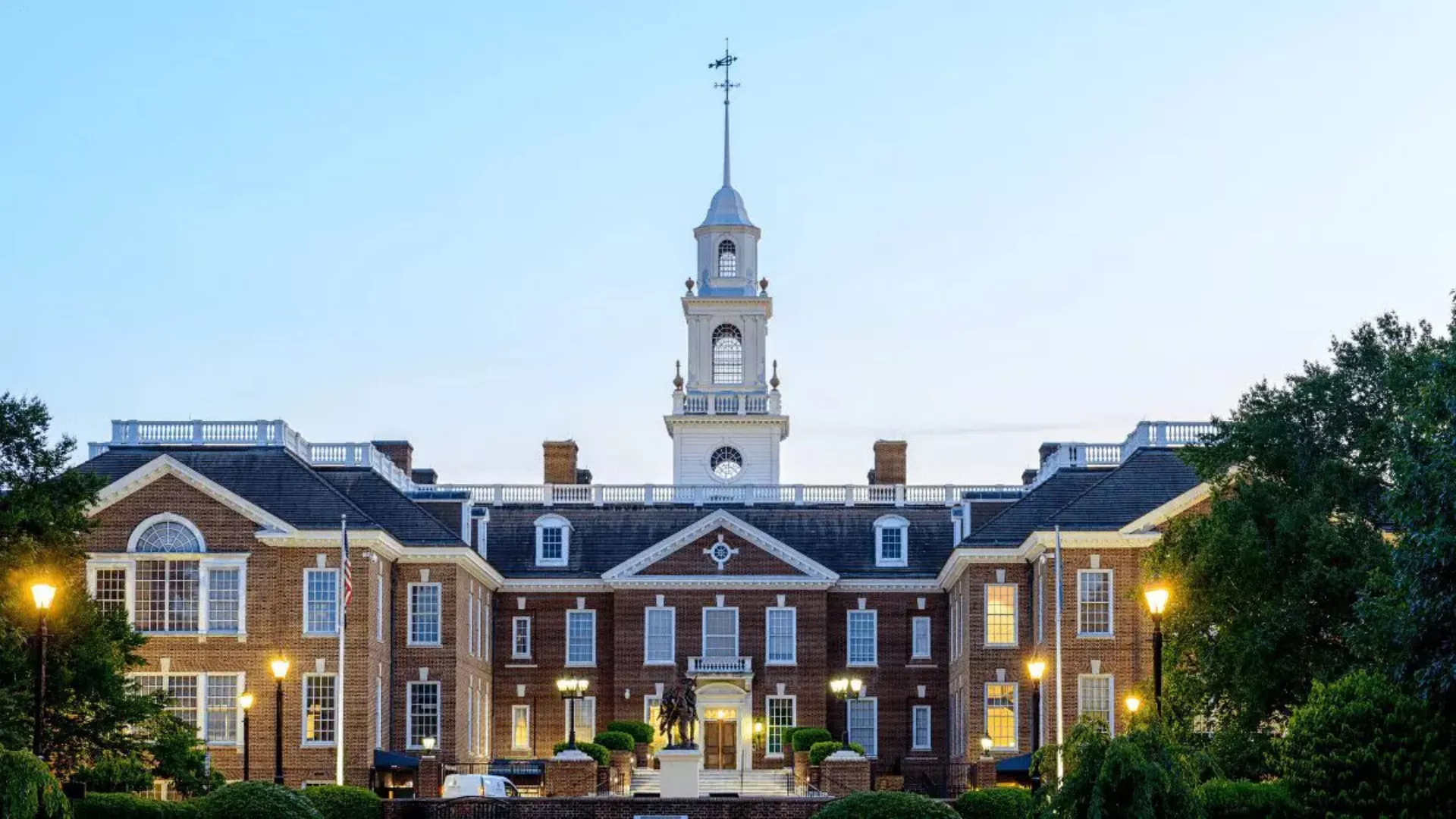 A picture of the Delaware Statehouse